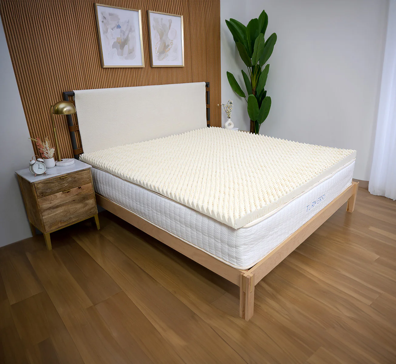 Egg Crate Mattress Topper - Image 3