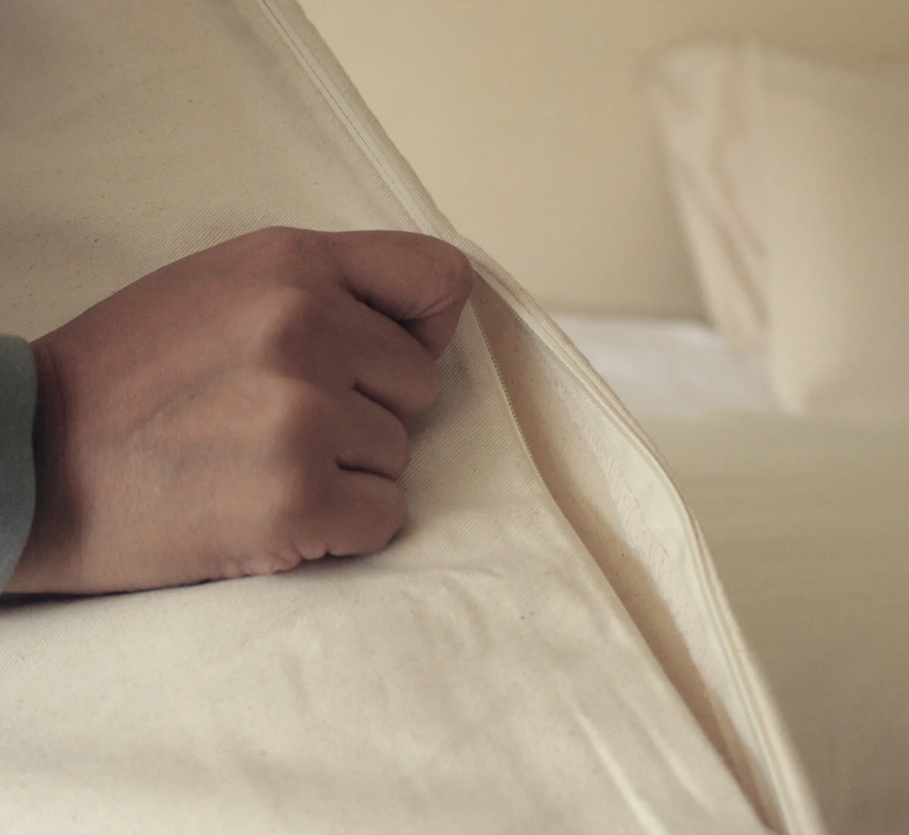 Hybrid Pillow : Natural Wool & Buckwheat - Image 7