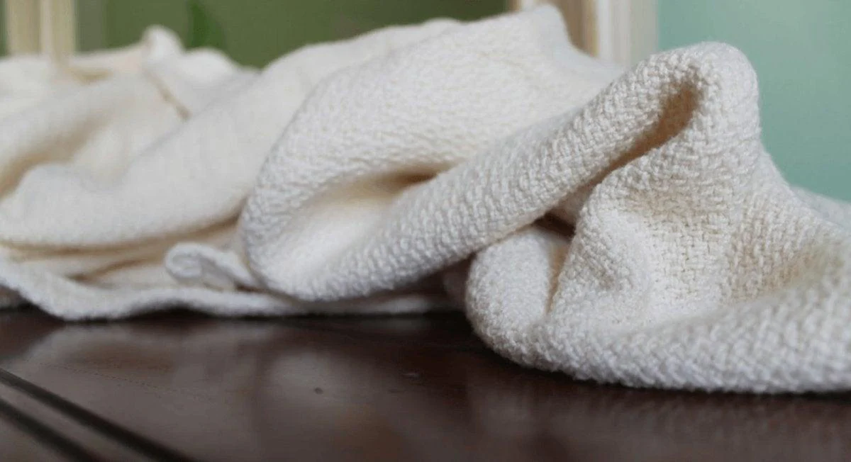 Waffle Weave Organic Cotton Blanket and Throw - Image 3